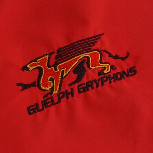 Vintage Russell Athletic Red White Zip Up Windbreaker Nylon Jacket Size Large - Picture 10 of 11